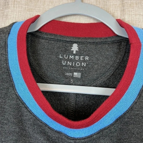 Lumber Union Crew Neck Sweater Size Small - Picture 4 of 8